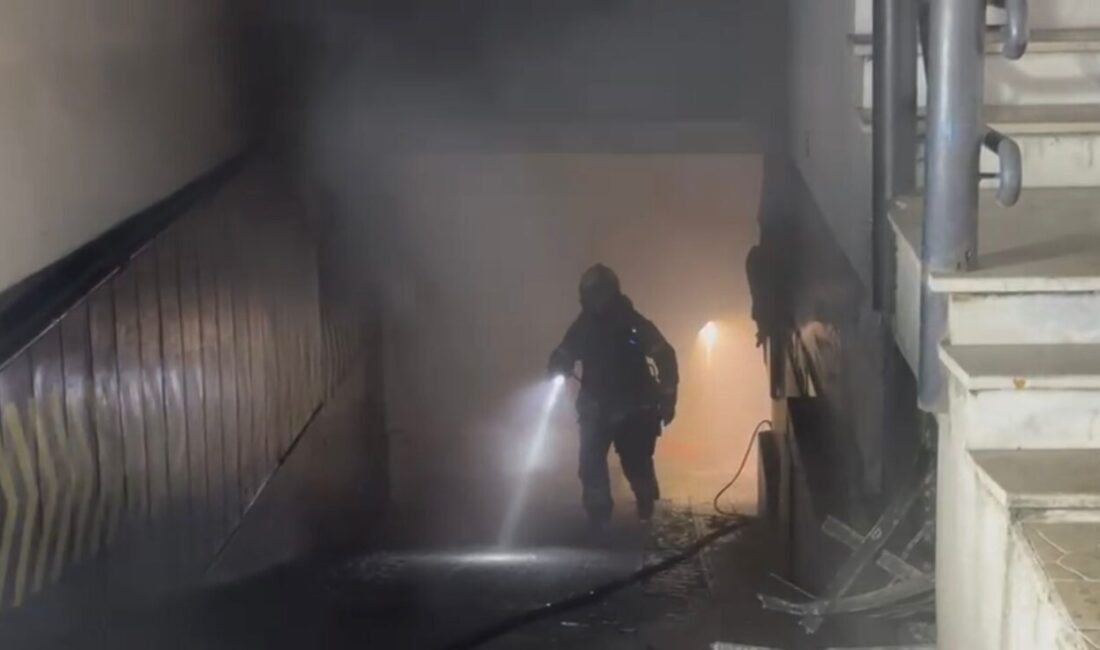 Mehmet Kaan KURT/İSTANBUL, – MALTEPE’de 5 katlı binanın bodrum katındaki