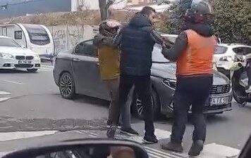 İsa ALMAÇAYIR- Hiba HAKBİLİR / İSTANBUL, – ÜMRANİYE’de motosiklet sürücüsü