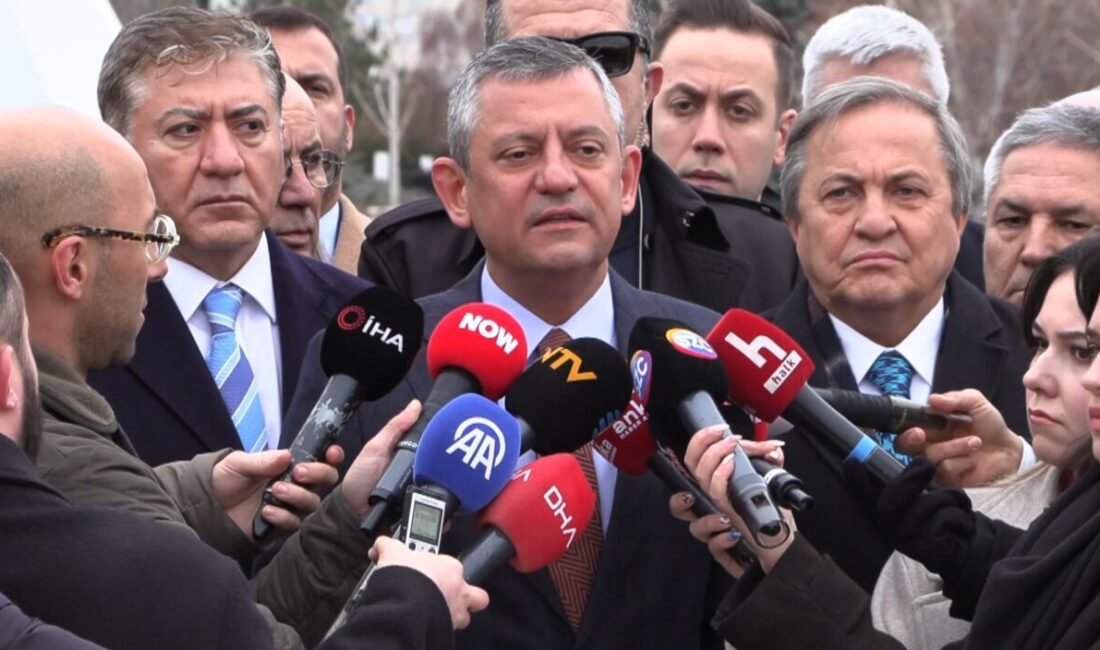 Canberk ÖZTÜRK/ANKARA, – CHP Genel Başkanı Özgür Özel, İstanbul Cumhuriyet