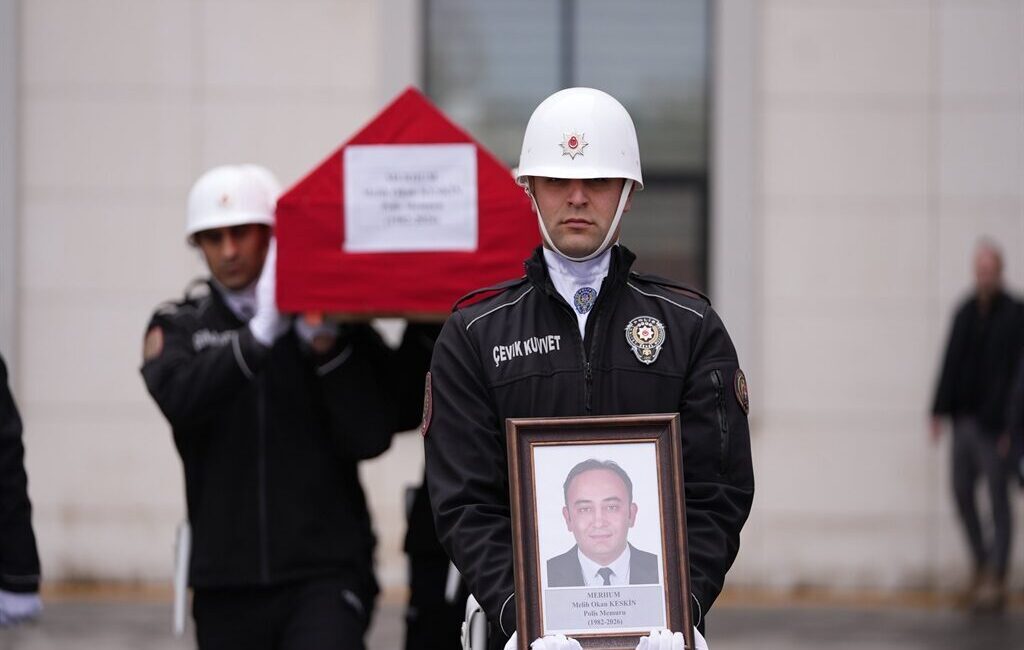 Eda KOÇ/ANKARA, – ANKARA’da polis memuru Melih Okan Keskin’in (44)