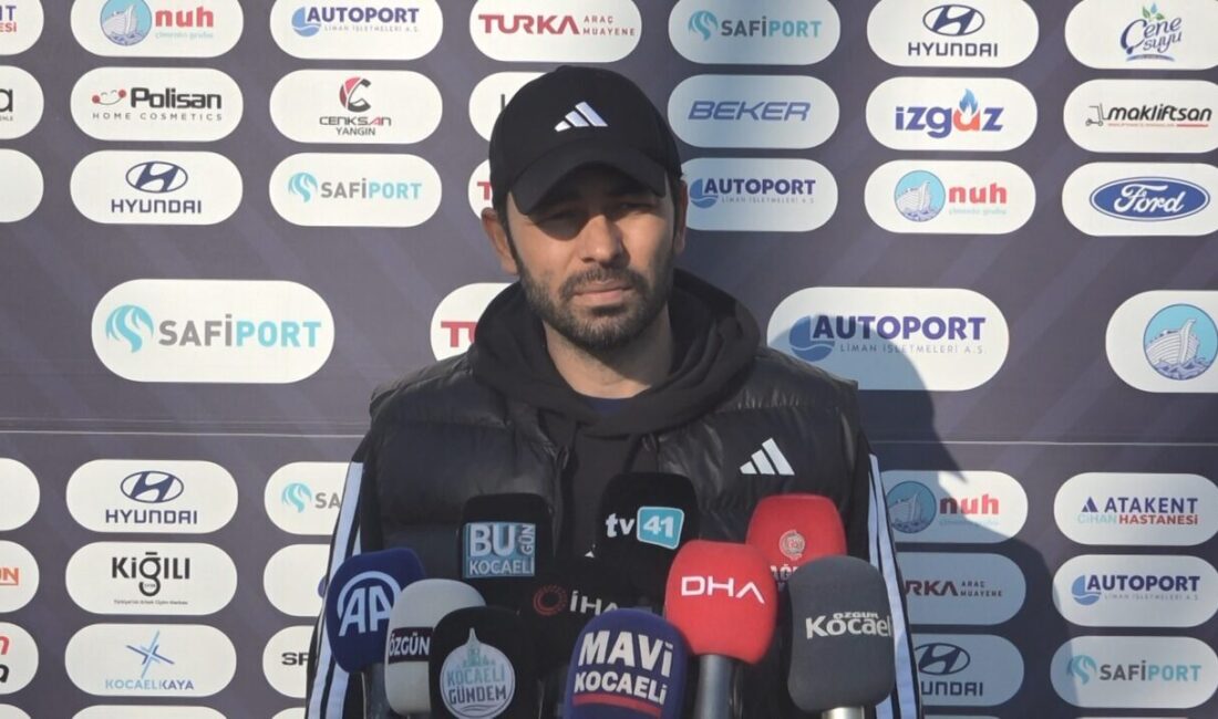 Ardacan UZUN/KÖRFEZ(Kocaeli), – KOCAELİSPOR Teknik Direktörü Selçuk İnan, “Beşiktaş son