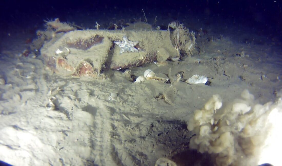 İbrahim YILDIZ/İSTANBUL, – MARMARA Denizi’ne 1975 yılında düşen ve enkazı