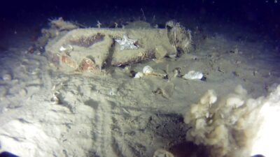 İbrahim YILDIZ/İSTANBUL, – MARMARA Denizi’ne 1975 yılında düşen ve enkazı