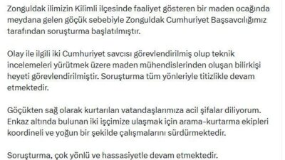 ‘SORUŞTURMA BAŞLATILMIŞTIR’ Adalet Bakanı Akın Gürlek, sanal medya üzerinden yaptığı