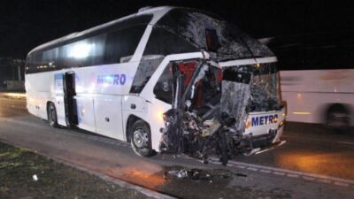 Şerife Serap KARA-Gökçen ÖZEN/MERZİFON (Amasya), -AMASYA’nın Merzifon ilçesinde yolcu otobüsünün