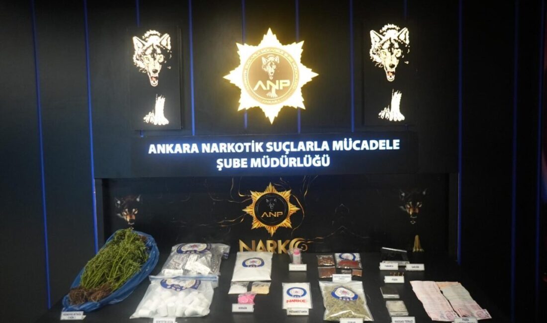 ANKARA, – ANKARA’da narkotik suçlarla mücadele kapsamında son bir haftadır