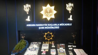 ANKARA, – ANKARA’da narkotik suçlarla mücadele kapsamında son bir haftadır