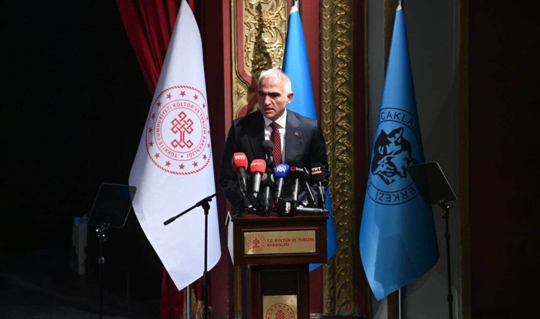 Ayşenur DEMİRTAŞ GÜL-Emirhan YÜZÜGÜLDÜ/ANKARA, – KÜLTÜR ve Turizm Bakanı Mehmet