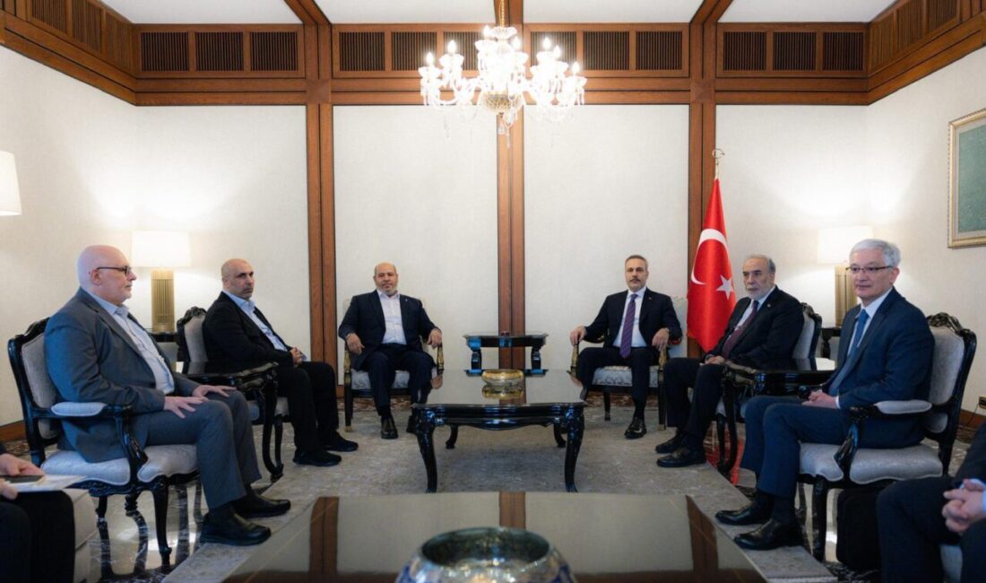 ANKARA, – DIŞİŞLERİ Bakanı Hakan Fidan, Hamas Siyasi Büro Üyesi