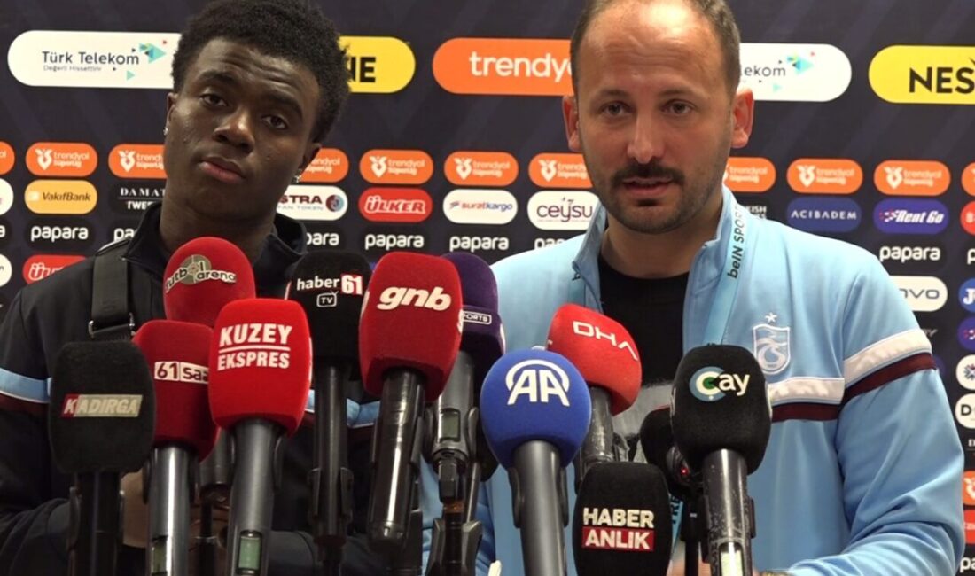 Efnan DEMİREREN/TRABZON, – TRABZONSPOR’un Fildişi Sahilli orta saha oyuncusu Christ