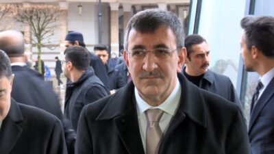 Aliekber METE-Emirhan YÜZÜGÜLDÜ/ANKARA, – CUMHURBAŞKANI Yardımcısı Cevdet Yılmaz, bölgede yaşanan