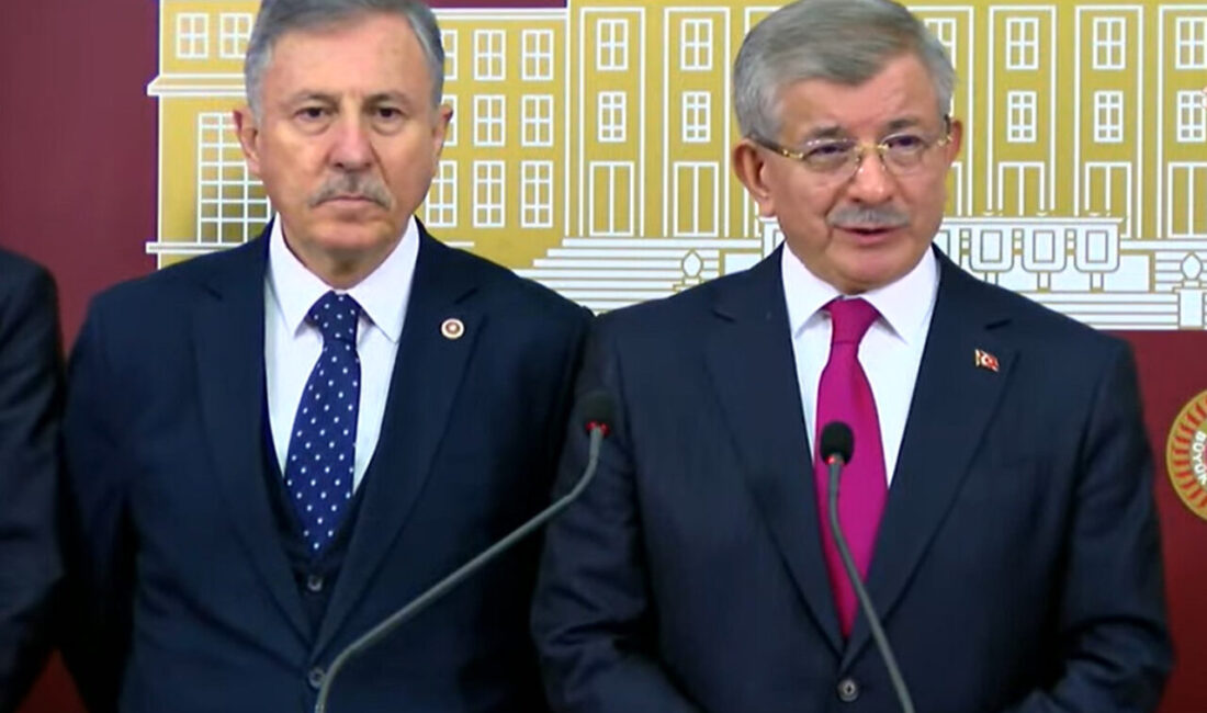 Aliekber METE/ANKARA, – GELECEK Partisi Genel Başkanı Ahmet Davutoğlu, bölgede