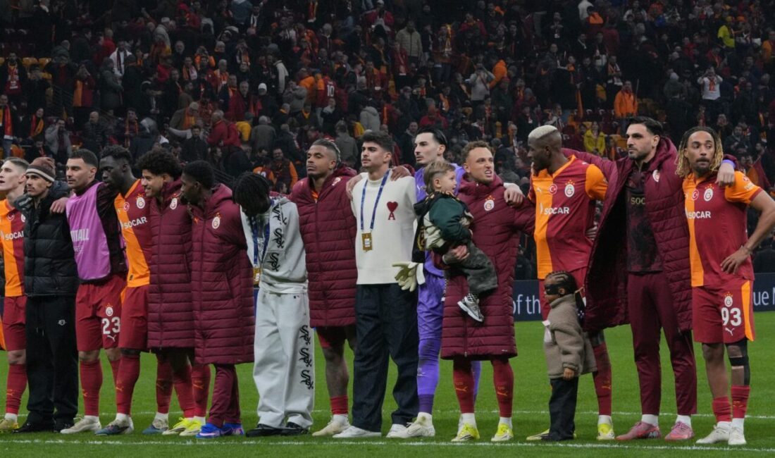 İSTANBUL, – GALATASARAY’IN, UEFA Şampiyonlar Ligi Son 16 Turu ilk