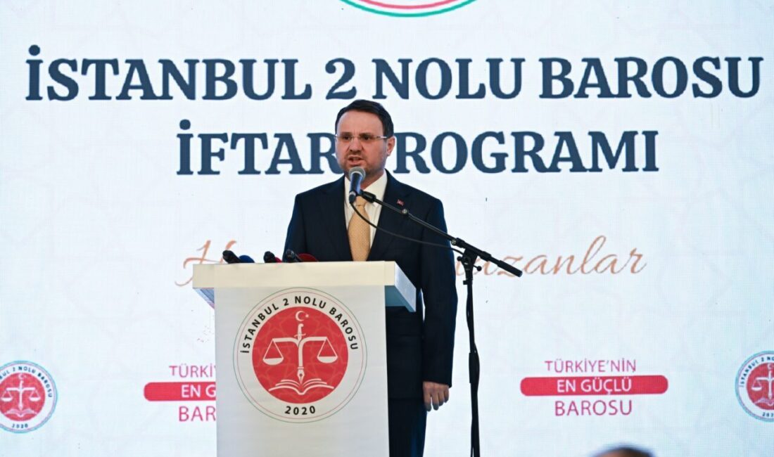 İSTANBUL, – İSTANBUL 2 Nolu Barosu tarafından düzenlenen iftar programında