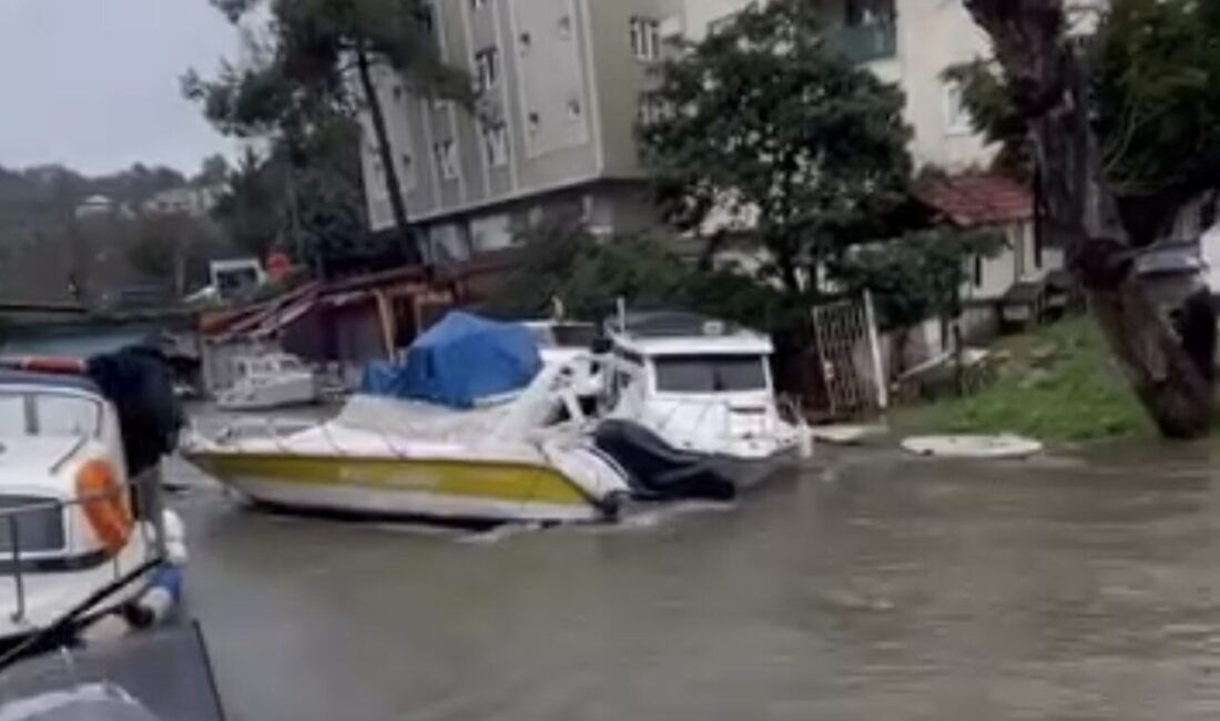 Mert ORDU/İSTANBUL – BEYKOZ’da etkili olan yağışın ardından araç sürücüleri