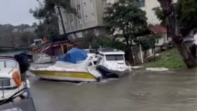Mert ORDU/İSTANBUL – BEYKOZ’da etkili olan yağışın ardından araç sürücüleri