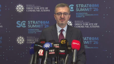 Gülseren KARAPINAR / İSTANBUL, – STRATCOM SUMMIT Zirvesi’nde gazetecilerin sorularını
