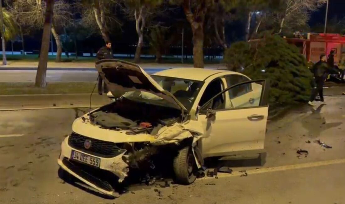 Mehmet Kaan KURT/İSTANBUL, – KARTAL sahil yolunda sürücüsünün makas atarak