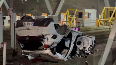 Mehmet Kaan KURT/İSTANBUL, – PENDİK, Kuzey Marmara Otoyolu’nda gişelere çarpan