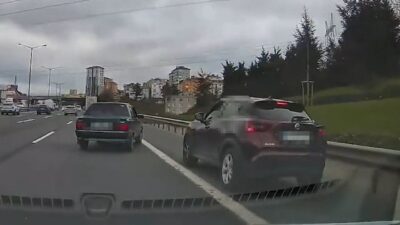 Mert ORDU/İSTANBUL, – Ümraniye’de trafikte tartıştığı sürücünün önünü kesip aracından