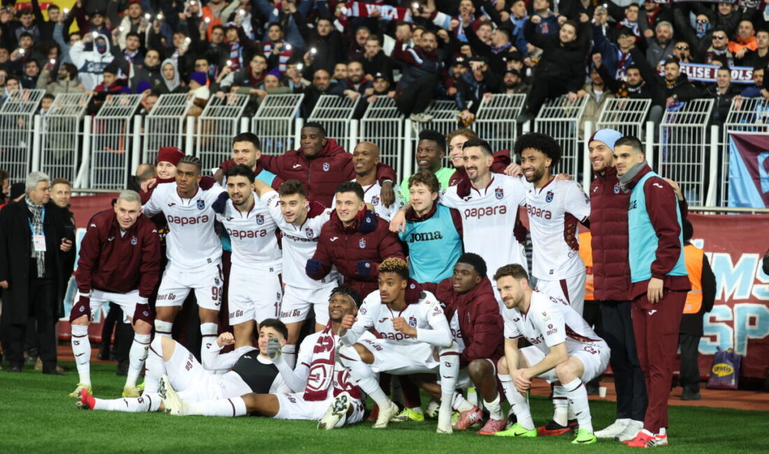 Nurgül GÜNAYDIN/ TRABZON, – TRABZONSPOR, Süper Lig’in 27’nci haftasında deplasmanda