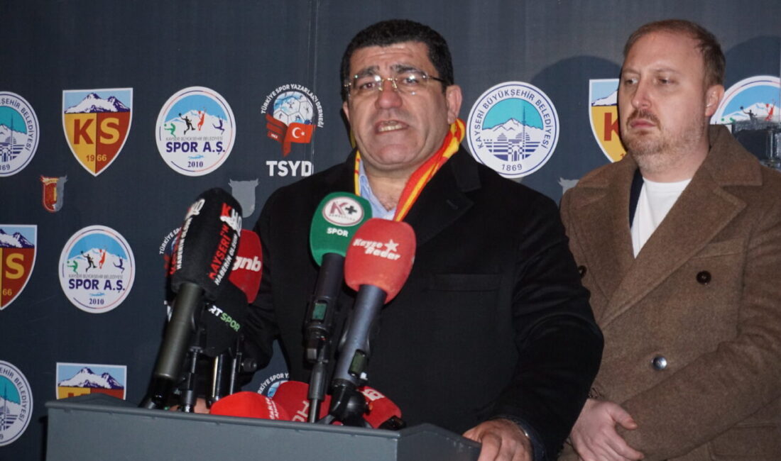 İlyas KAPLAN / KAYSERİ, – ZECORNER Kayserispor Başkanı Nurettin Açıkalın,