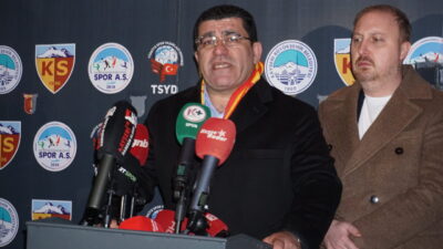 İlyas KAPLAN / KAYSERİ, – ZECORNER Kayserispor Başkanı Nurettin Açıkalın,