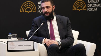 Semih ERSÖZLER-Tolga YILDIRIM/ANTALYA, – SURİYE Arap Cumhuriyeti Cumhurbaşkanı Ahmed Şara,