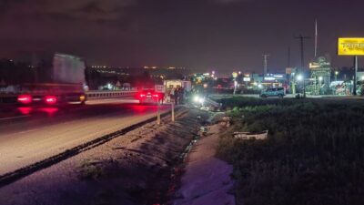 Kadircan GÜLER/ ANKARA, – ANKARA’nın Gölbaşı ilçesinde sürücünün kontrolünden çıkan