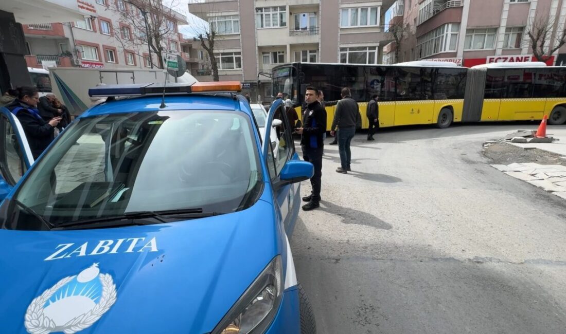 İhsan DÖRTKARDEŞ/İSTANBUL, – AVCILAR’da bir sürücü İETT otobüslerinin güzergahında bulunan