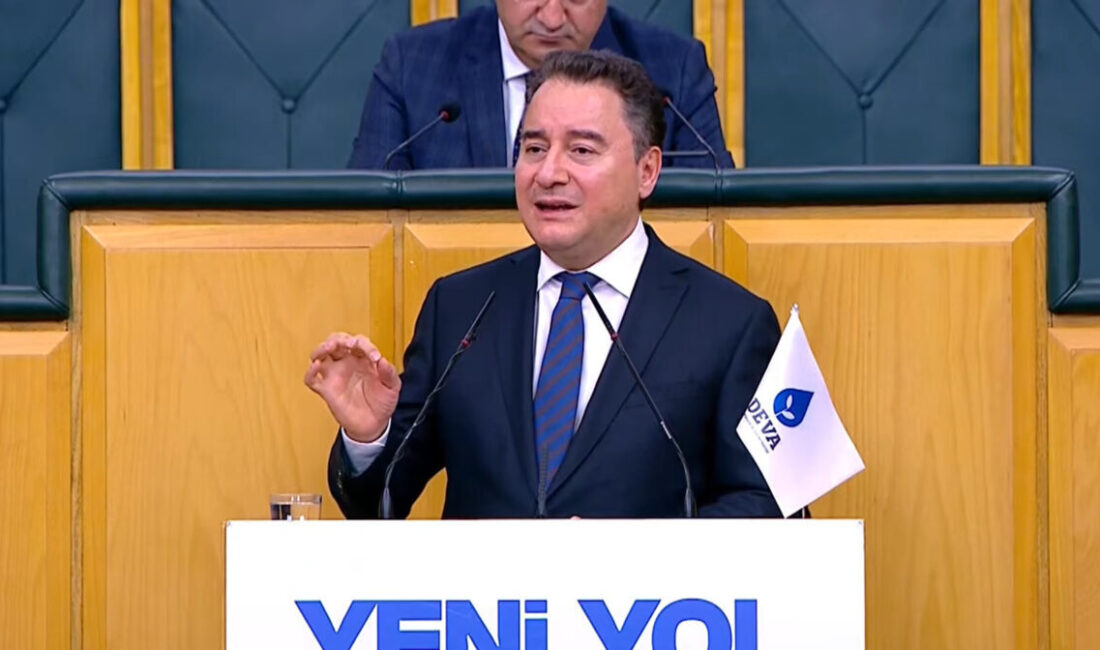 Aliekber METE/ANKARA, – DEVA Partisi Genel Başkanı Ali Babacan, “Düsturumuz