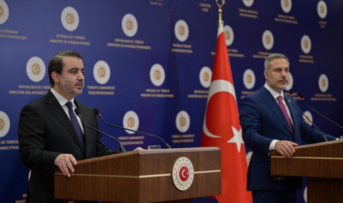 Kübra SONKAYA/ ANKARA, – DIŞİŞLERİ Bakanı Hakan Fidan, “Ateşkesin sahada