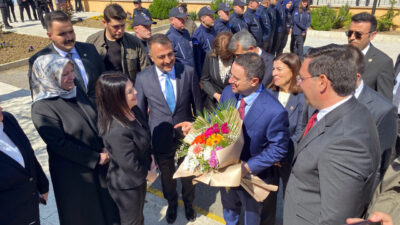 ZİYARETLERDE BULUNDU Adalet Bakanı Akın Gürlek, valilik ziyaretinin ardından Edirne