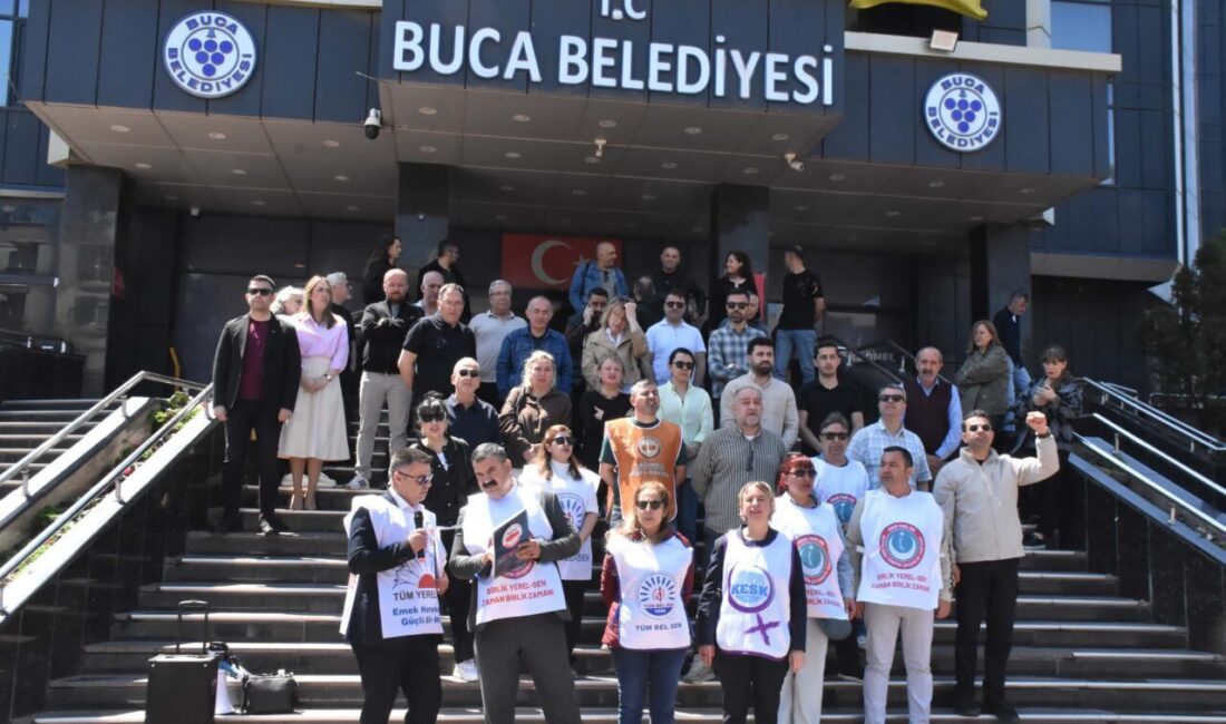 Nevra UÇKAÇ/İZMİR, – İZMİR’in Buca ilçesinde belediye bünyesinde çalışan memurlar,
