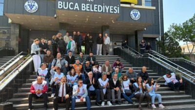 Tekin GÜRBULAK/İZMİR, – İZMİR’in Buca ilçesinde belediye bünyesinde çalışan memurlar,
