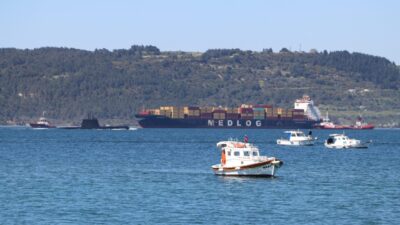 Nazif Cemhan ŞEN-Cihan BAYRALI/ÇANAKKALE, – ÇANAKKALE Boğazı’nda makine arızası yapan