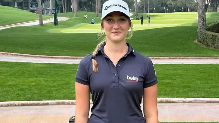 İSTANBUL, – TÜRKİYE Golf Milli Takımı sporcusu Deniz Sapmaz, Ladies