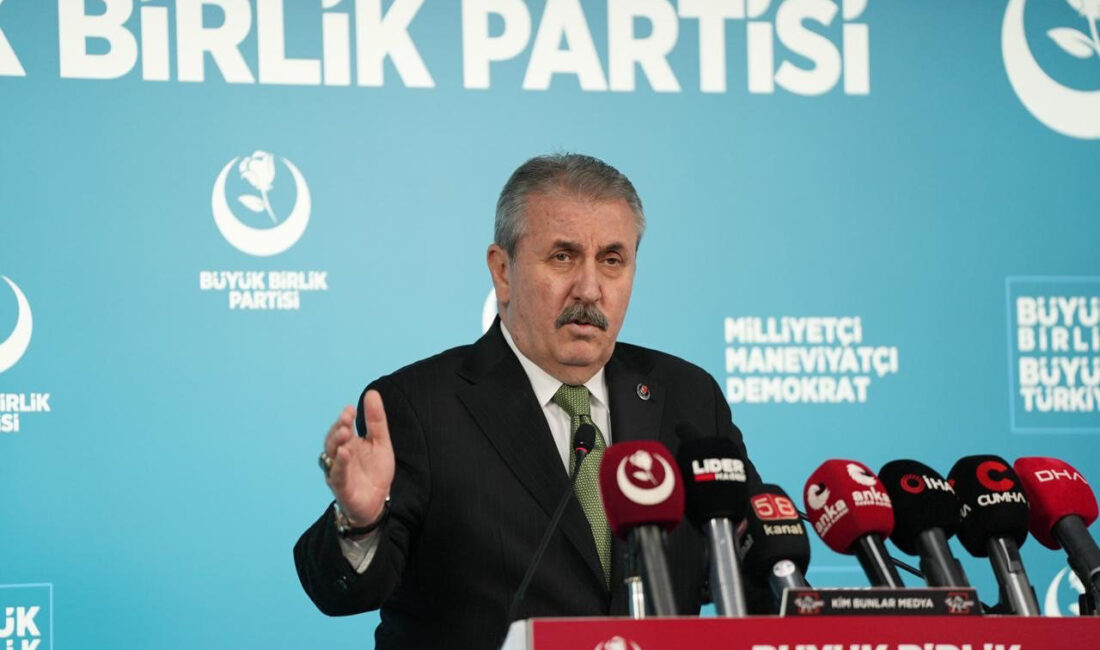 Gizem KARADAĞ-Celal ATALAY/ANKARA, – BÜYÜK Birlik Partisi (BBP) Genel Başkanı