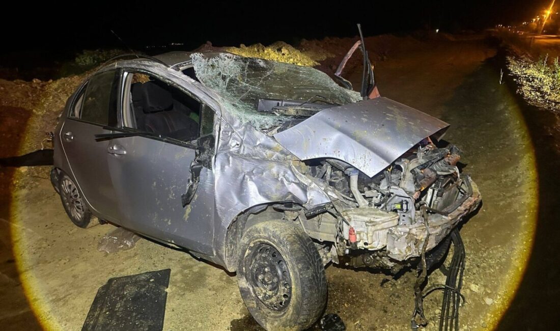 Ünsal YÜCEL/KEŞAN(Edirne), -EDİRNE’nin Keşan ilçesinde otomobilin takla attığı kazada 2