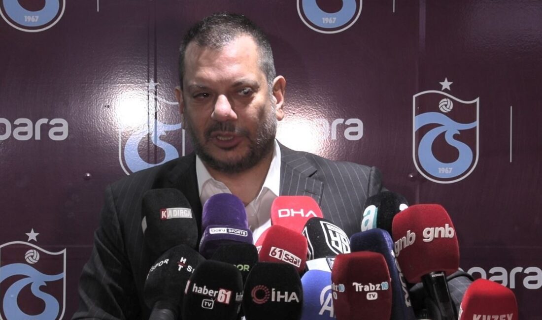 Selçuk BAŞAR / TRABZON, – TRABZONSPOR Başkanı Ertuğrul Doğan, “Bu
