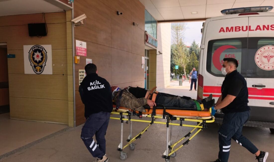 Yavuz YILMAZ/ İNEGÖL(Bursa), – BURSA’nın İnegöl ilçesinde hafif ticari aracın