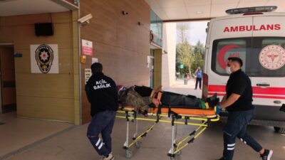 Yavuz YILMAZ/ İNEGÖL(Bursa), – BURSA’nın İnegöl ilçesinde hafif ticari aracın