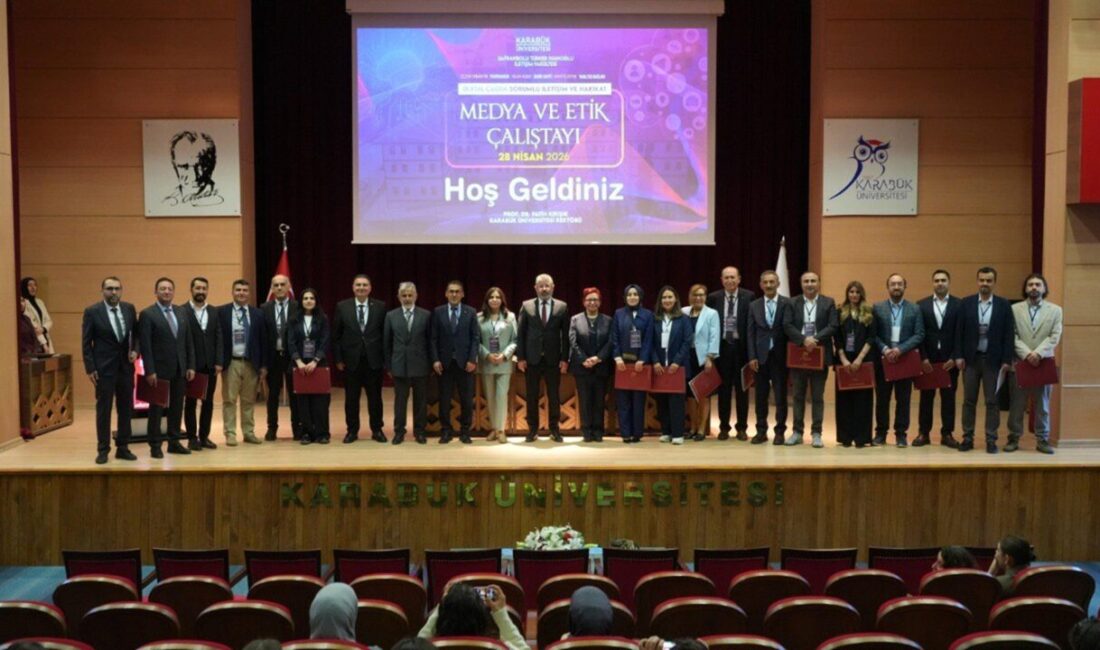 Murat ÖZELCİ/KARABÜK, – KARABÜK Üniversitesi tarafından düzenlenen, ‘Medya ve Etik