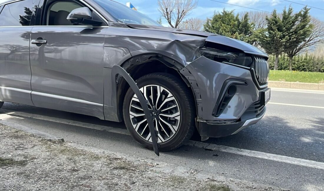 Zübeyde ÖZMEN/BOLU, – BOLU’da, D-100 kara yolunda karşıya geçmek isterken