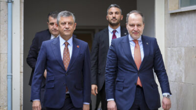 YENİDEN REFAH PARTİSİ’Nİ ZİYARET ETTİ CHP Genel Başkanı Özgür Özel