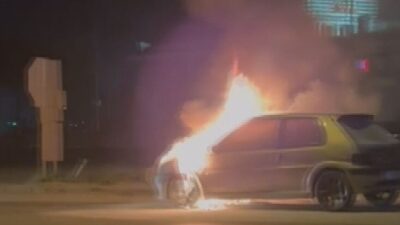 Uğur Samet AVCI, İSTANBUL, – SİLİVRİ’de seyir halindeki otomobilden yükselen