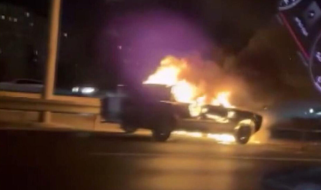 Mehmet Kaan KURT/İSTANBUL, – ÜMRANİYE, TEM Otoyolu’nda seyir halindeki otomobilde