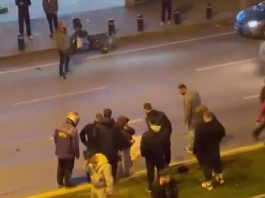 Mehmet Kaan KURT/İSTANBUL, – ÜMRANİYE’de, seyir halindeki otomobilin çarptığı yaya
