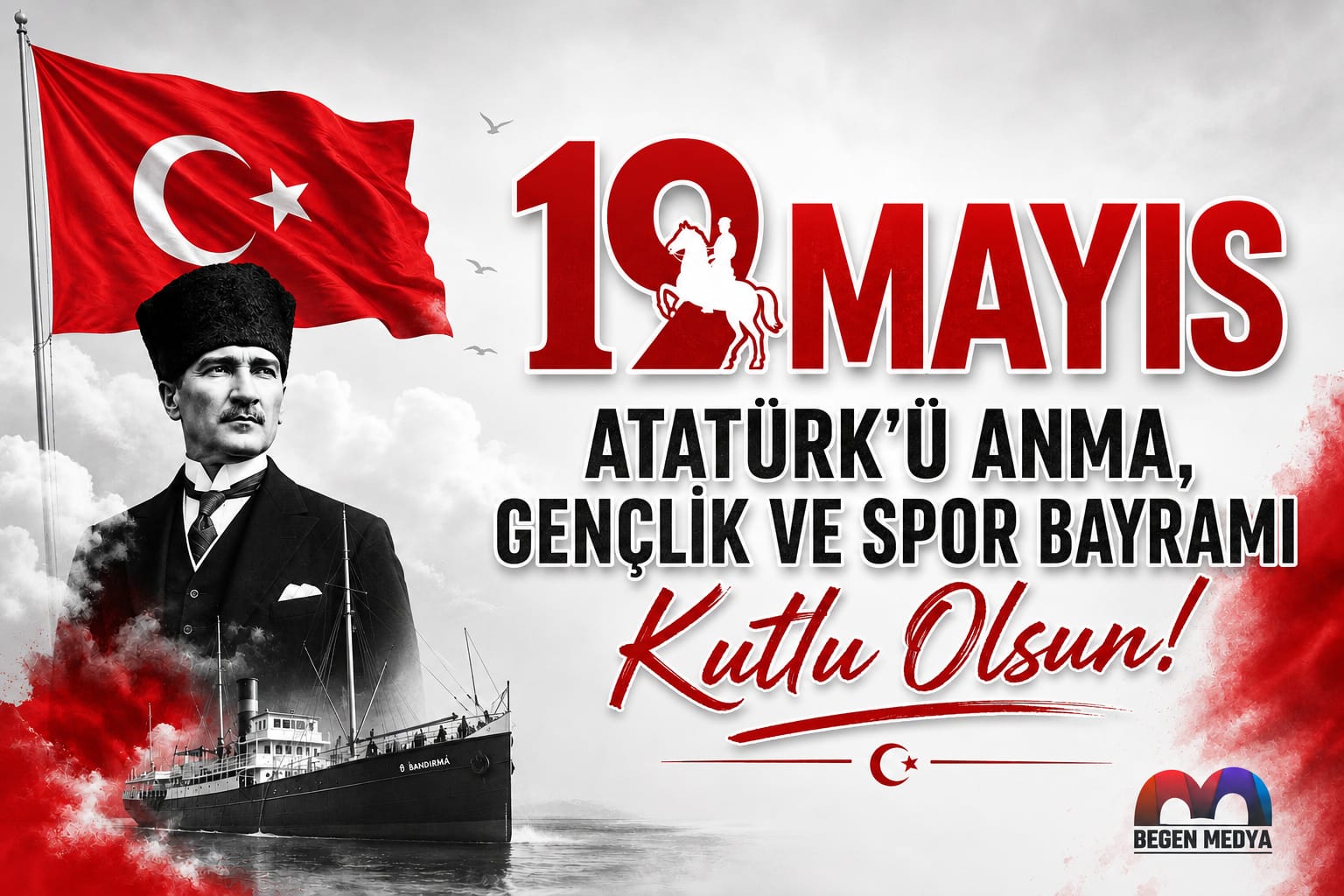 Begen Medya olarak, 19 Mayıs Atatürk’ü Anma, Gençlik ve Spor