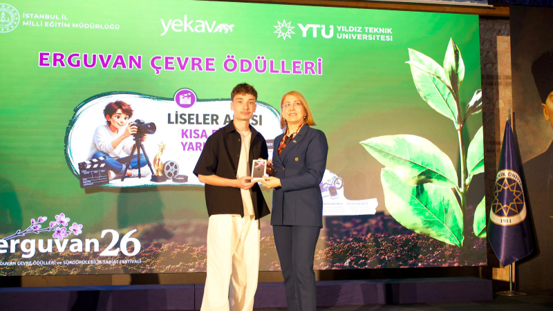 YEKAV Erguvan Çevre Ödülleri, 7 Mayıs’ta Yıldız Teknik Üniversitesi’nde düzenlenen